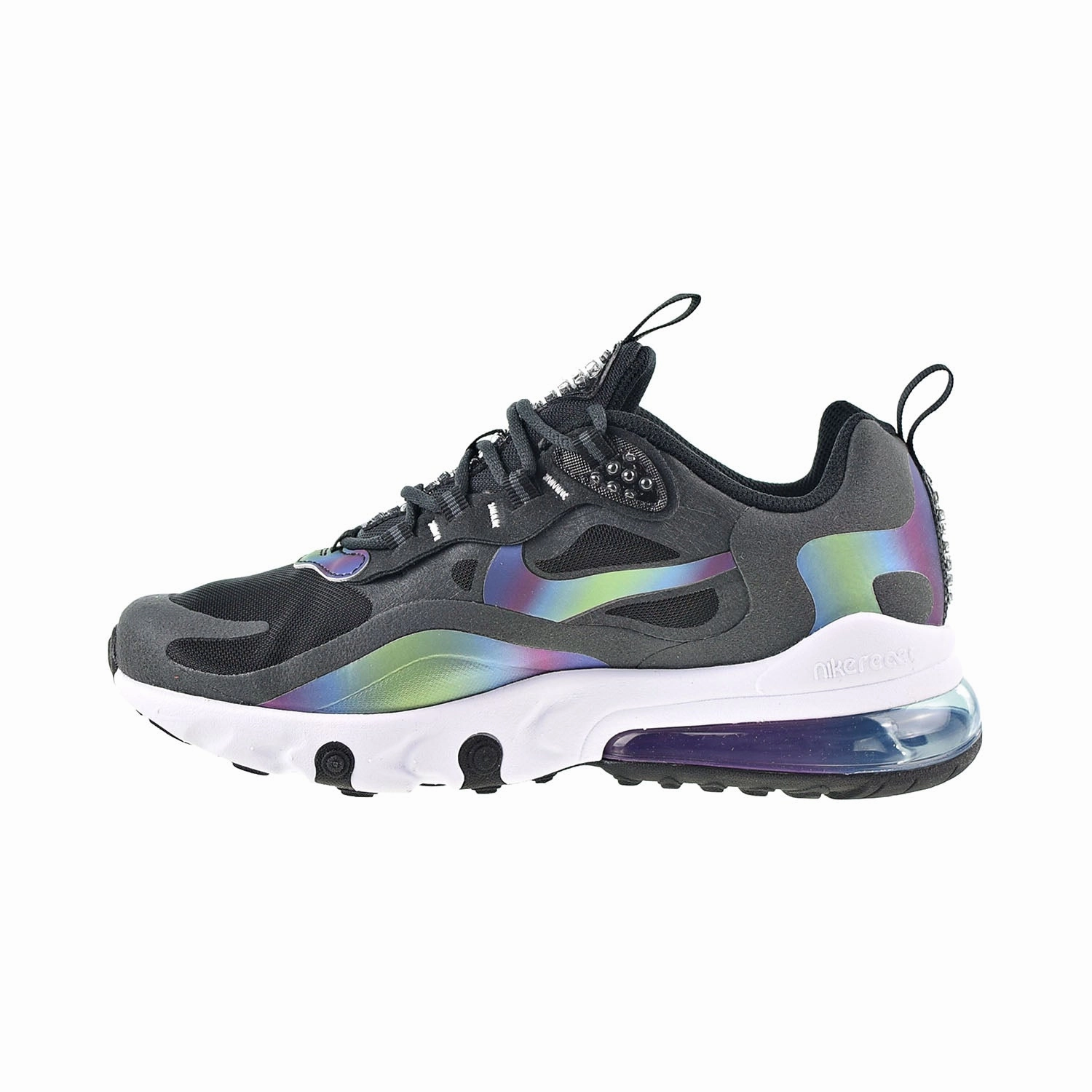 Nike Air Max 270 React 20 "Bubble Pack" Big Kids' Shoes Dark Smoke Grey-Black Asics Shoes Size Chart Cm