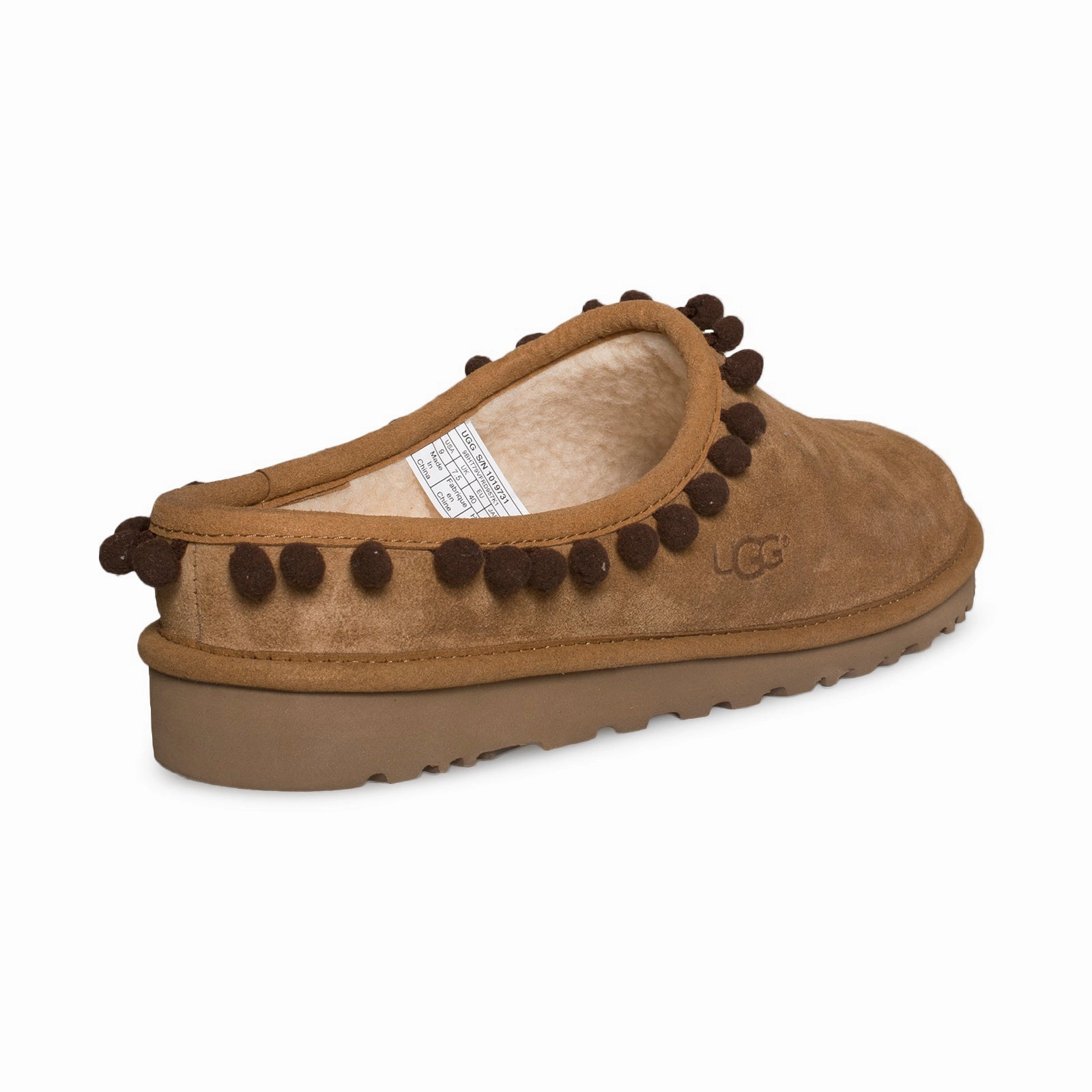 Fliffy Slippers UGG Darah Tassel Chestnut Slippers - Women's