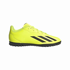 Adidas Boost Tennis Shoes adidas X Crazyfast Club Turf Junior Soccer Shoes IF0707 Team Solar Yellow/Core Black/Cloud White