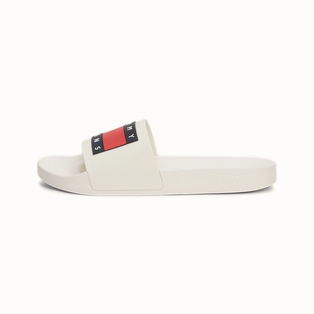 Glerups Slippers Tommy Hilfiger Essential Flag Badge Pool Slides - OFFWHT