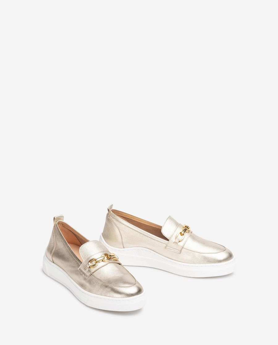 UNISA FINDAY METALLIC SPORTY LOAFERS   COLOURS Dior Loafers Price