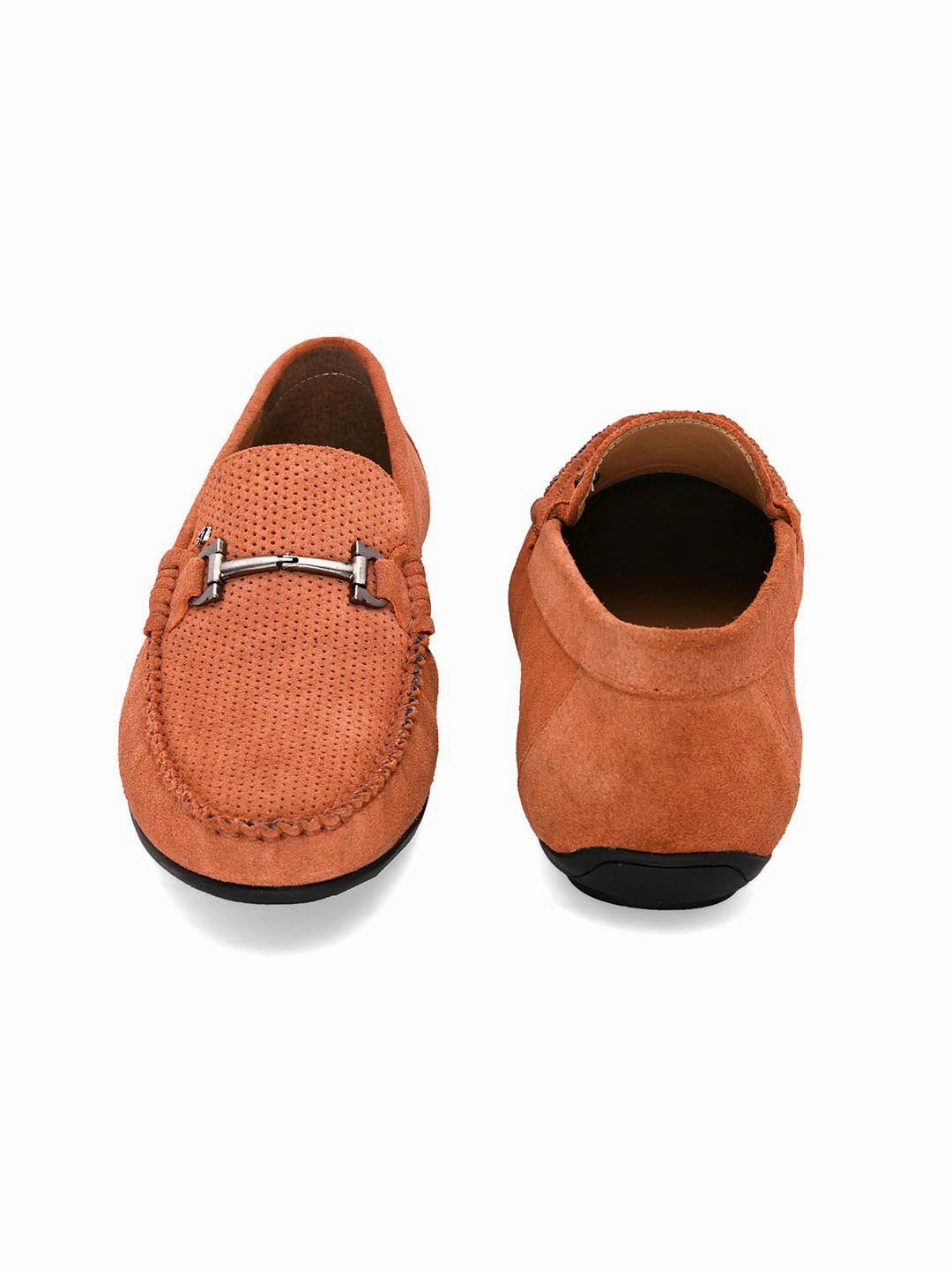 Stitch Peach Loafers Adrian Tassel Loafers