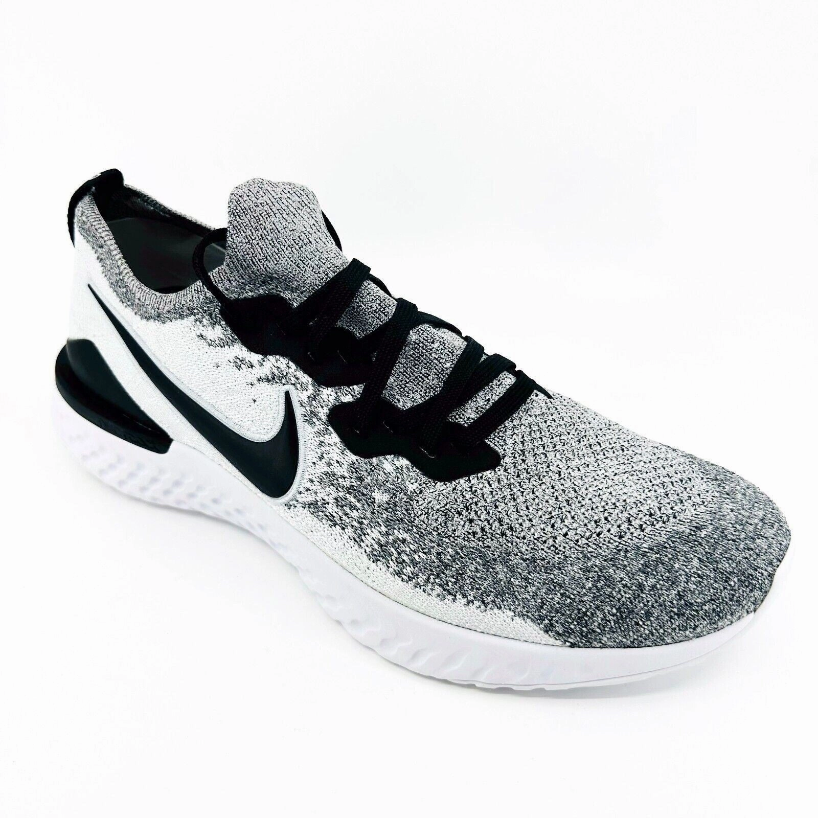 Running Shoe Store Austin Tx Nike Epic React Flyknit 2 White Black Platinum Oreo Mens Running Sneaker