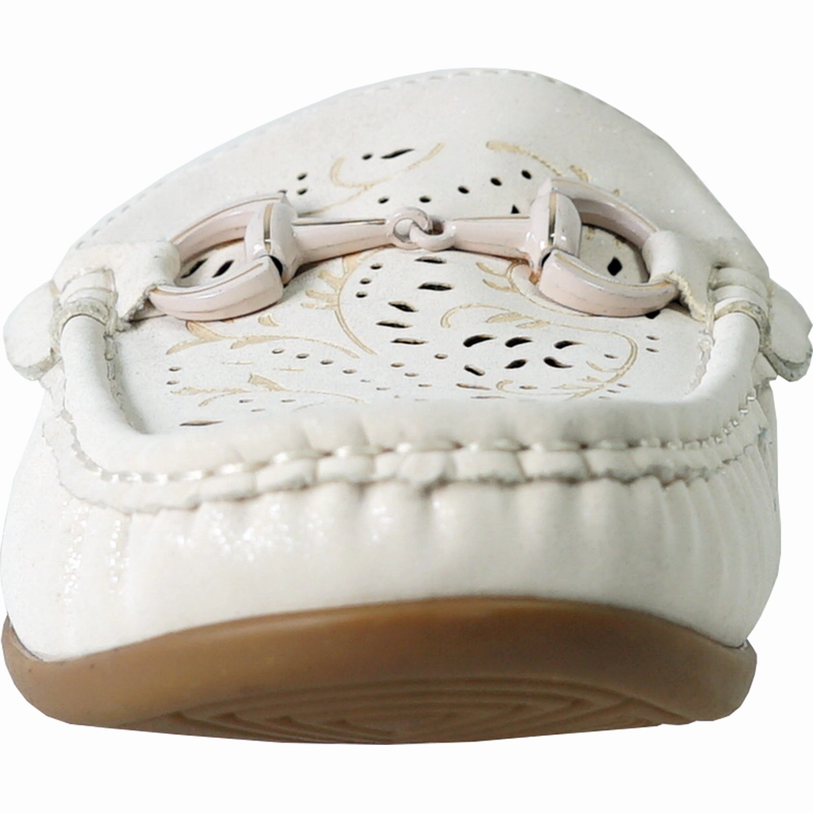 Non Marking Flat Soled Shoes KOZI Women Comfort Casual Shoe ML3251 Mule Flat Sandal Beige