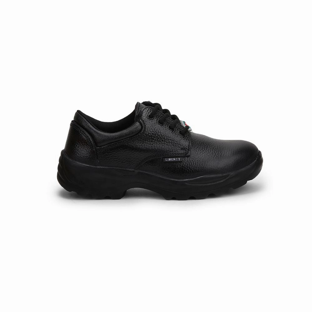 Freedom Casual (Black) Safety Hard Toe Shoes SHAKTI-HT By Liberty Casual Shoes For Hiking