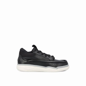 Valentino Garavani Black Lamb Leather Chunky Sneakers Zappos Sneakers