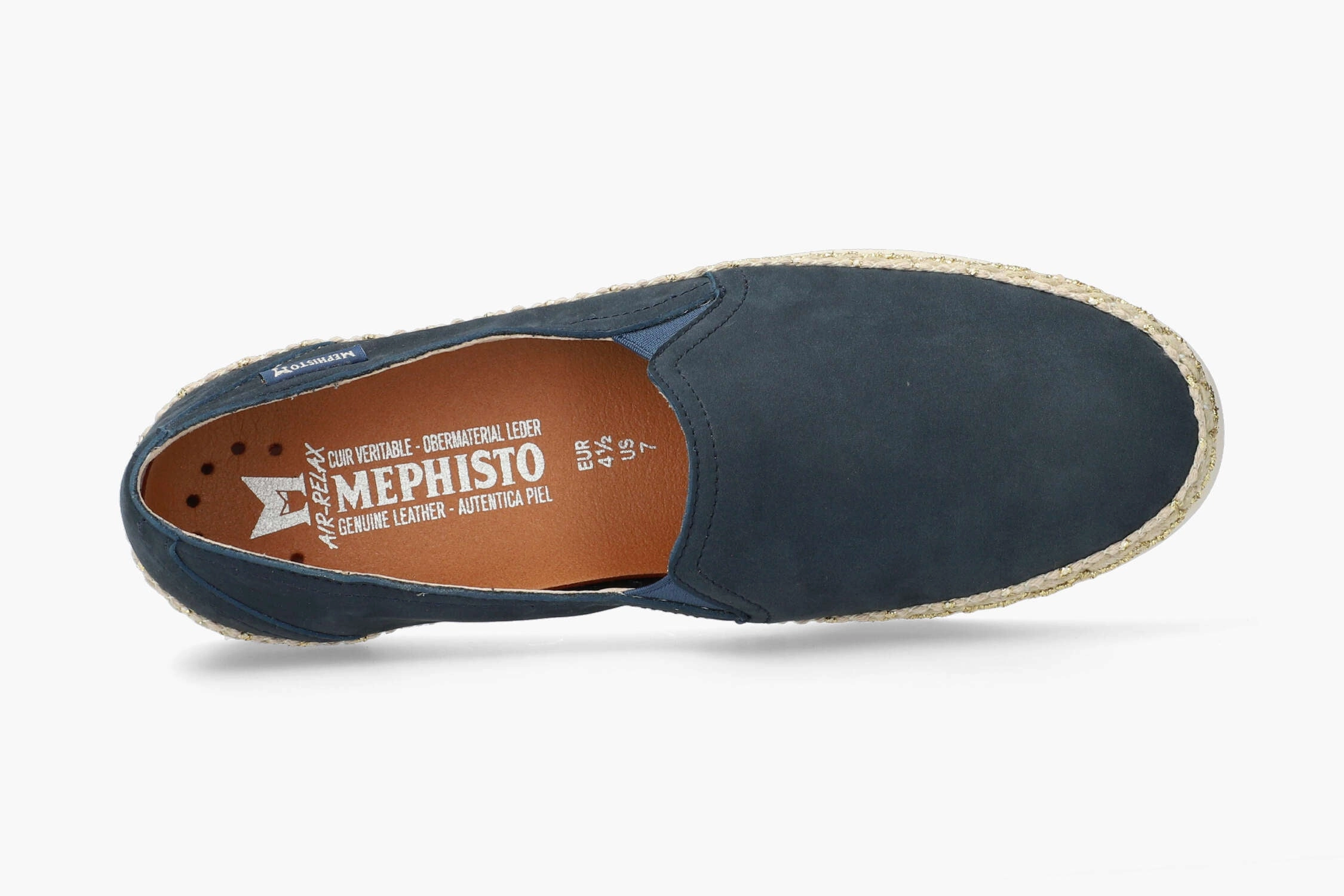 Cheapest Flat Shoes Valina - Jeans Blue