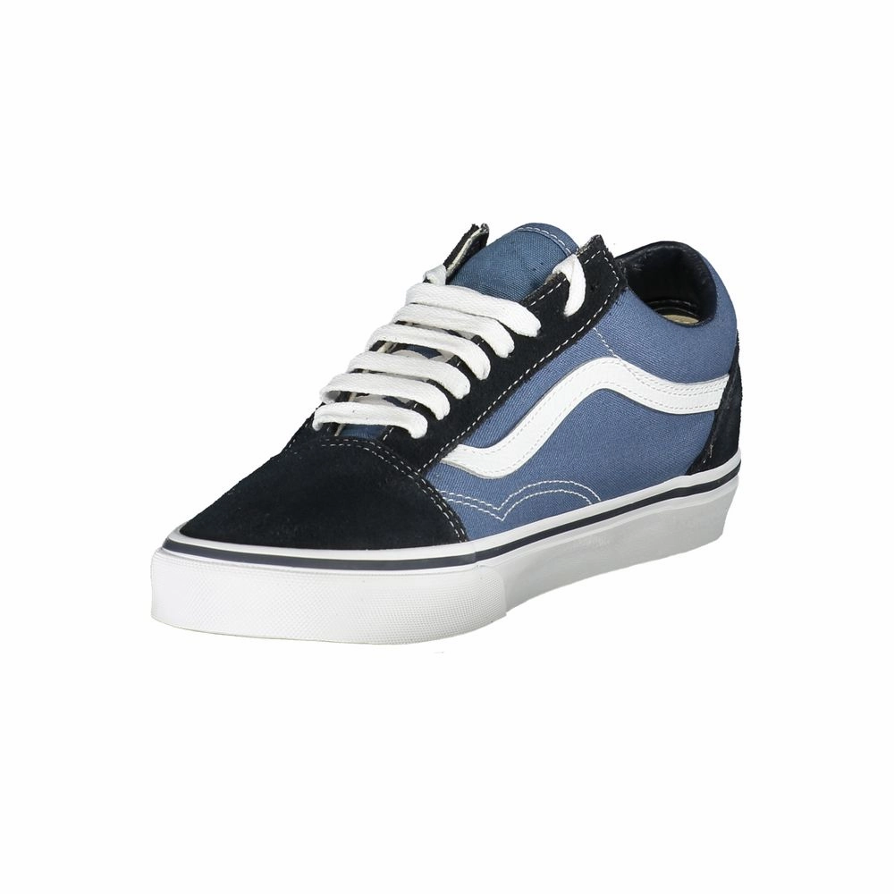 Vans Blue Leather Men Sneaker Paul Stuart Sneakers