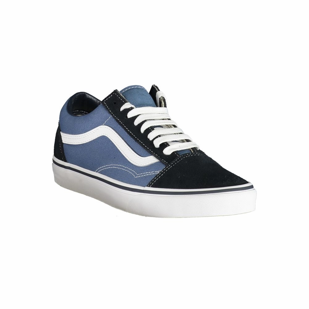 Vans Blue Leather Men Sneaker Easy Spirit Shoes Sneakers