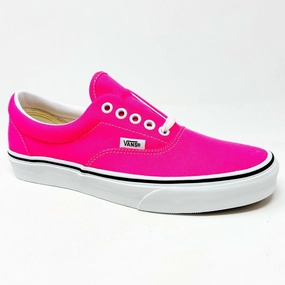 Vans Era (Neon) Knockout Pink True White Womens Casual Shoes Reddit Business Casual Shoes