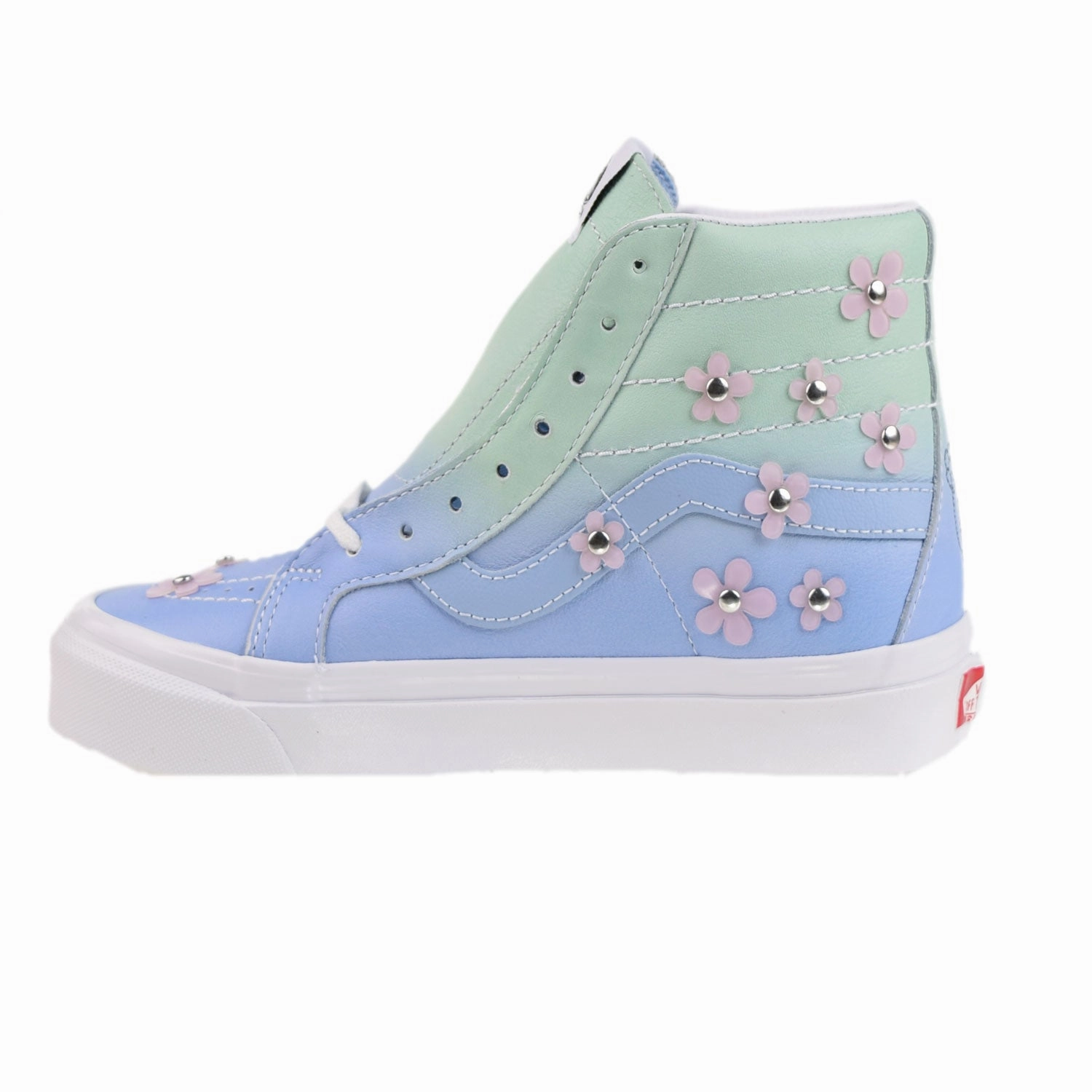 Casual Dress Shoes For Jeans Vans Sk8-Hi 38 Dx Spongebob Sandy Liang Men's Shoes Blue