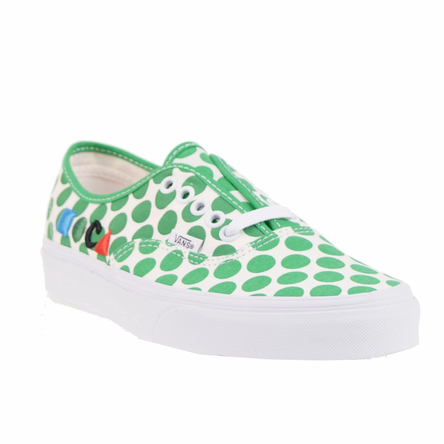 Loafer Casual Shoes Vans X Moca Brenna Youngblood Authentic Men's Shoes White-Green