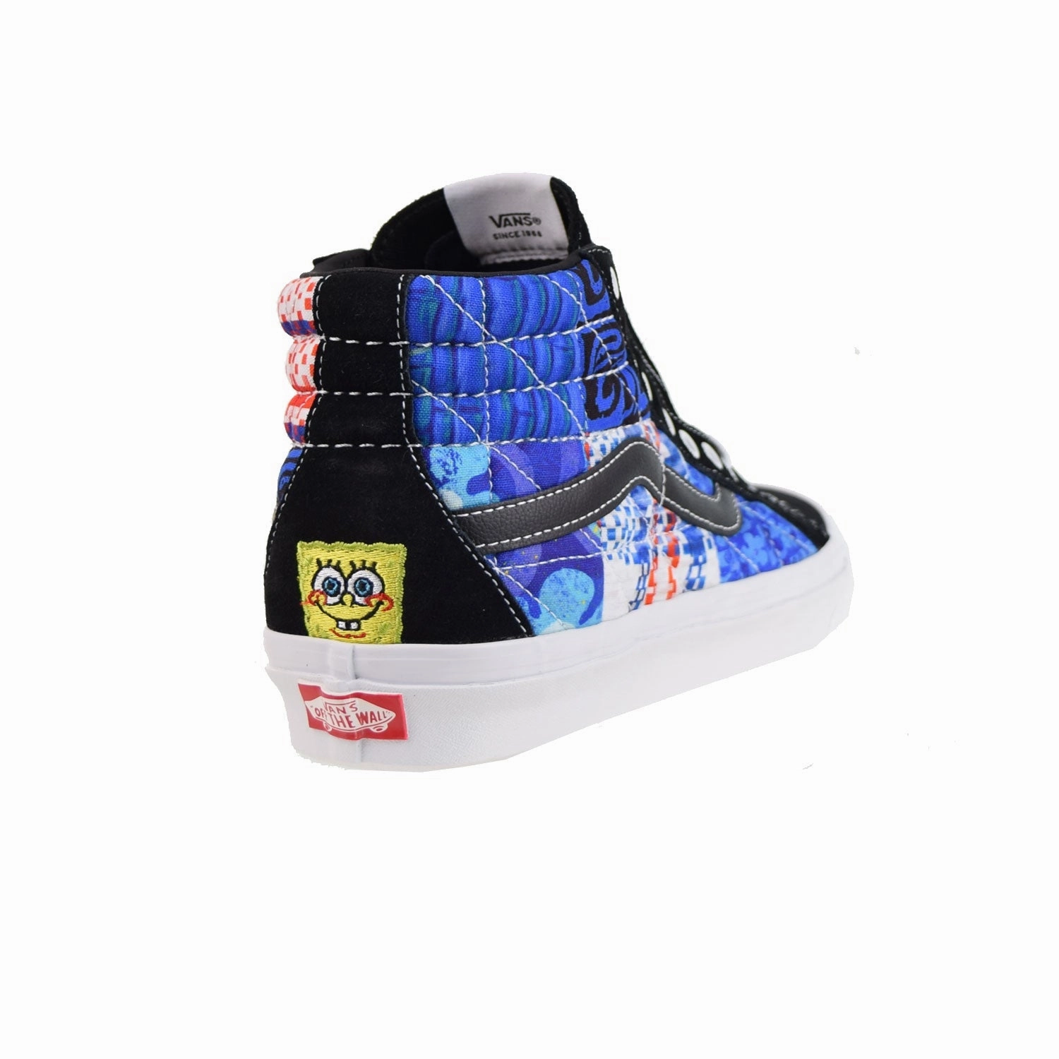 Casual Dress Tennis Shoes Vans x SpongeBob Sk8-Hi 38 Dx Pw Men's Shoes Blue-Black-White