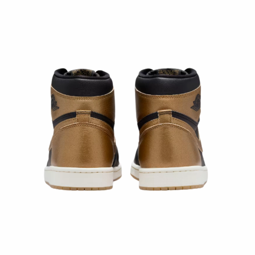Nike Air Jordan 1 Retro High OG 'Black and Gold' | Iconic Style with Lux Shine Asics Omniflex Pursuit Wrestling Shoes
