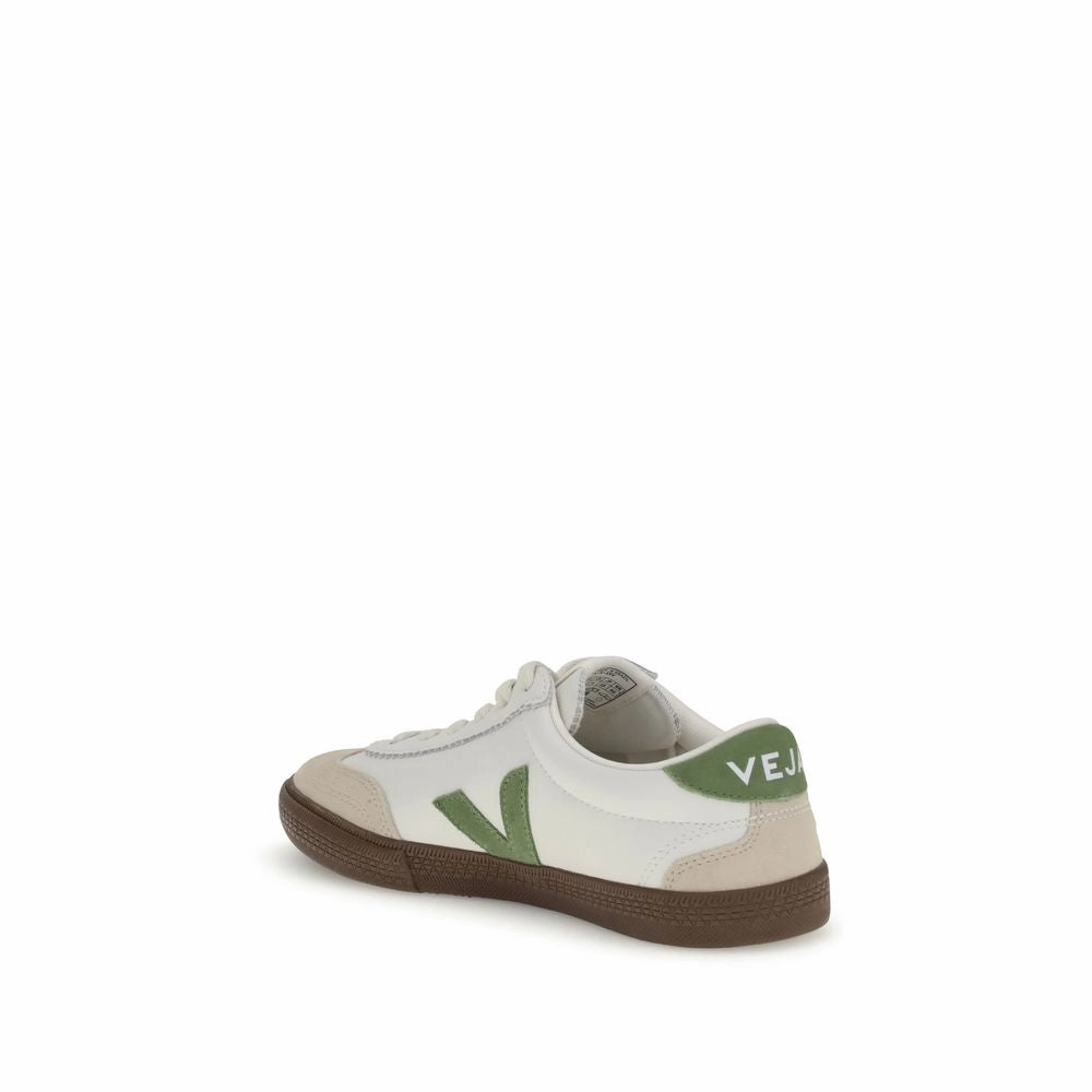 Veja White Leather Low Top Sneakers Flat Foot Correction Shoes