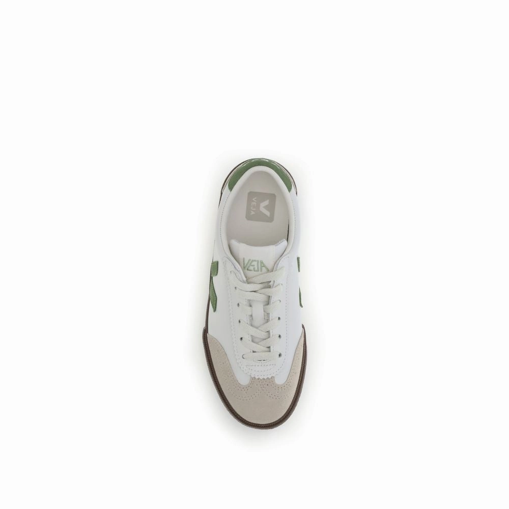 Veja White Leather Low Top Sneakers Track Flat Shoes