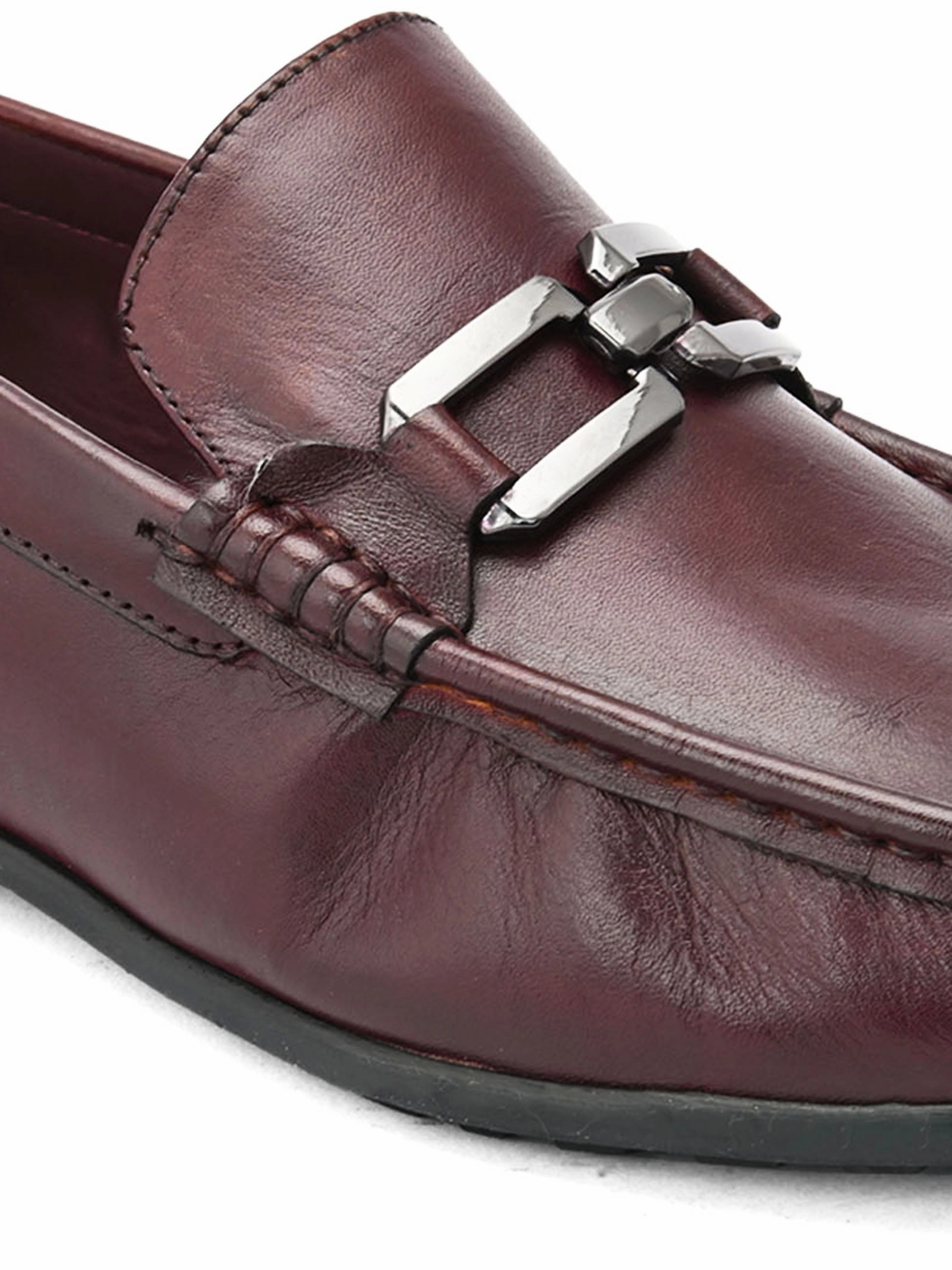 Modern Loafers Venetto Cherry Driving Loafers