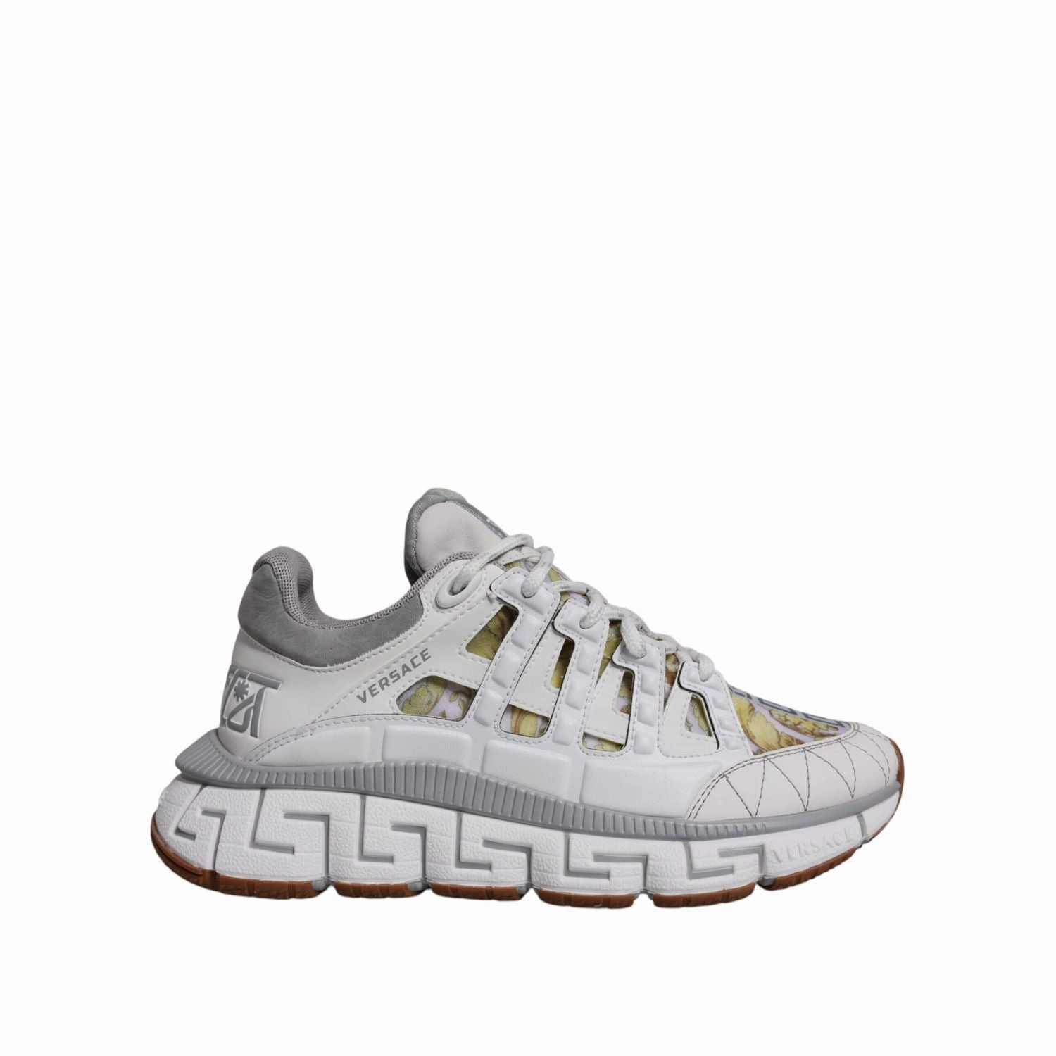 Stella Mccartney Sneakers Versace White Trigreca Barocco Print Low Top Sneakers Shoes