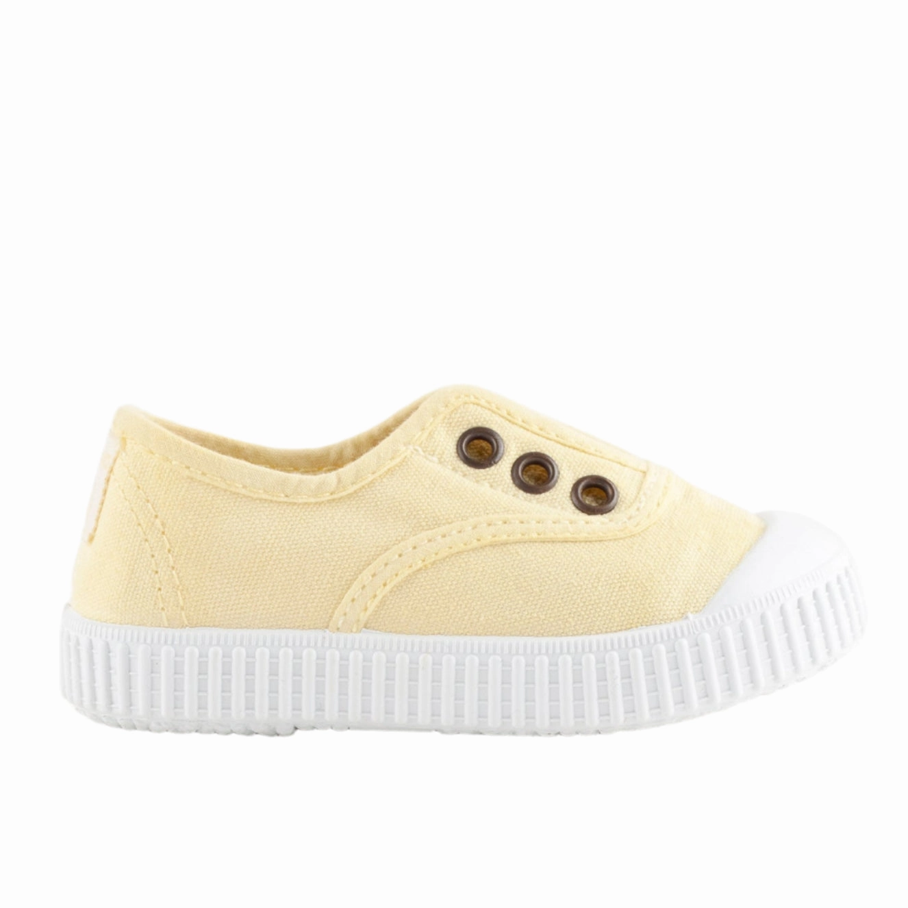 Victoria Girl's Inglesa DREC Canvas Trainers - Banana Zero Drop Shoes Casual