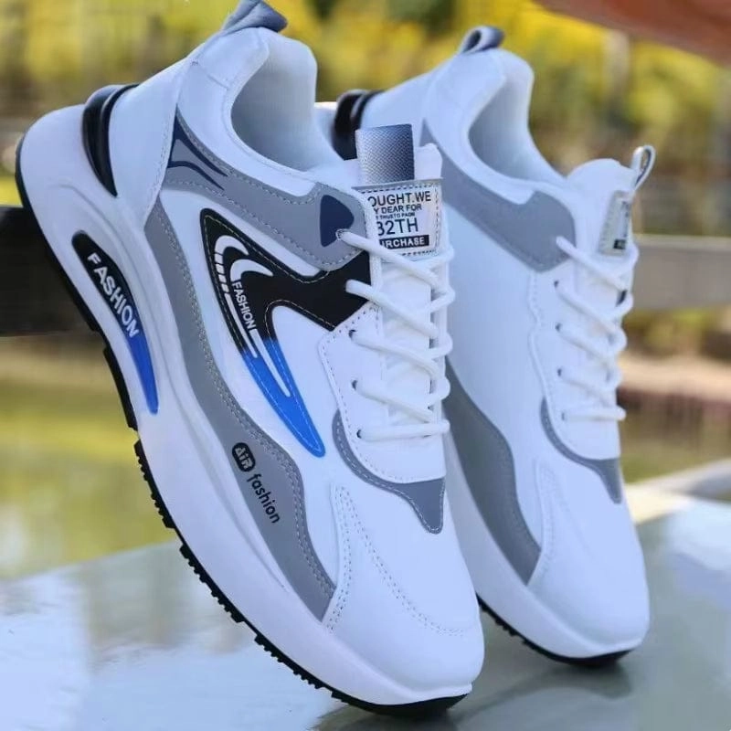Mens Lightweight PU Leather Sneakers  2025 Casual & Sport Running Shoes Best Casual Shoes For Stability