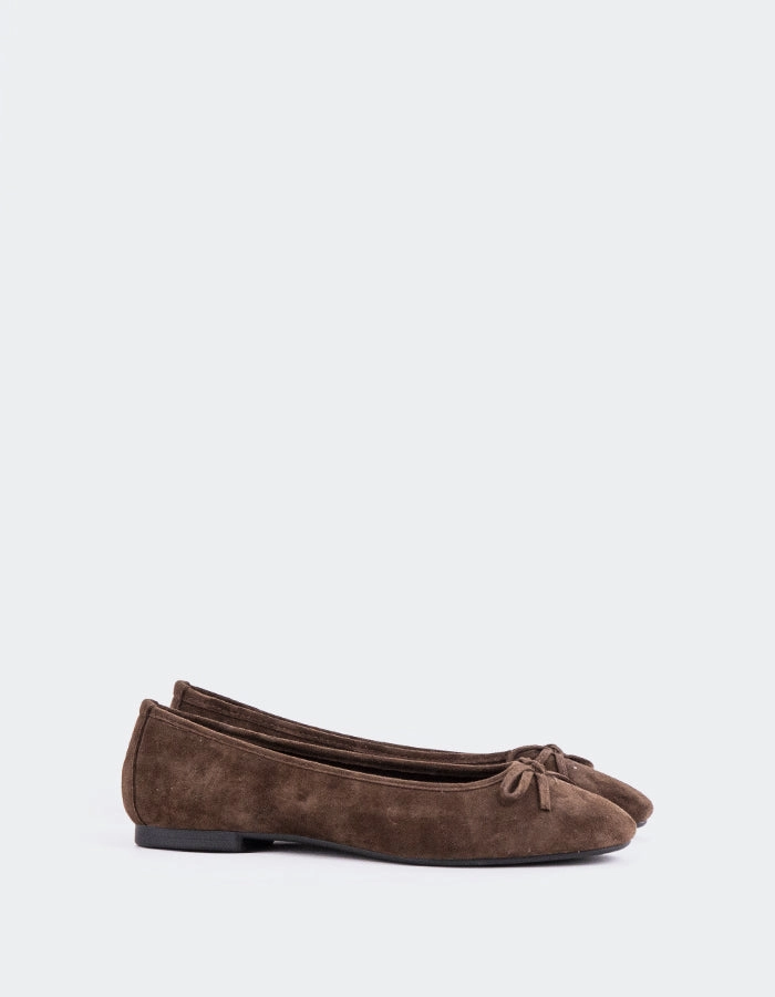 Good Flat Shoes Ramesses Brown Suede