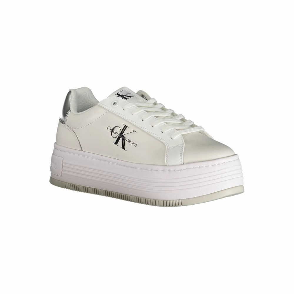 Sneakers Chloe Calvin Klein White Polyester Sneaker