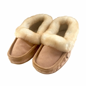 Men's Sheepskin Moccasins Comfortable Recovery Slides