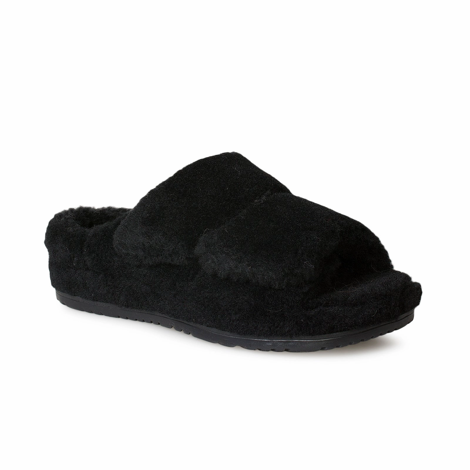 Slides With Straps UGG Fluff That Black TNL Slippers - Men's