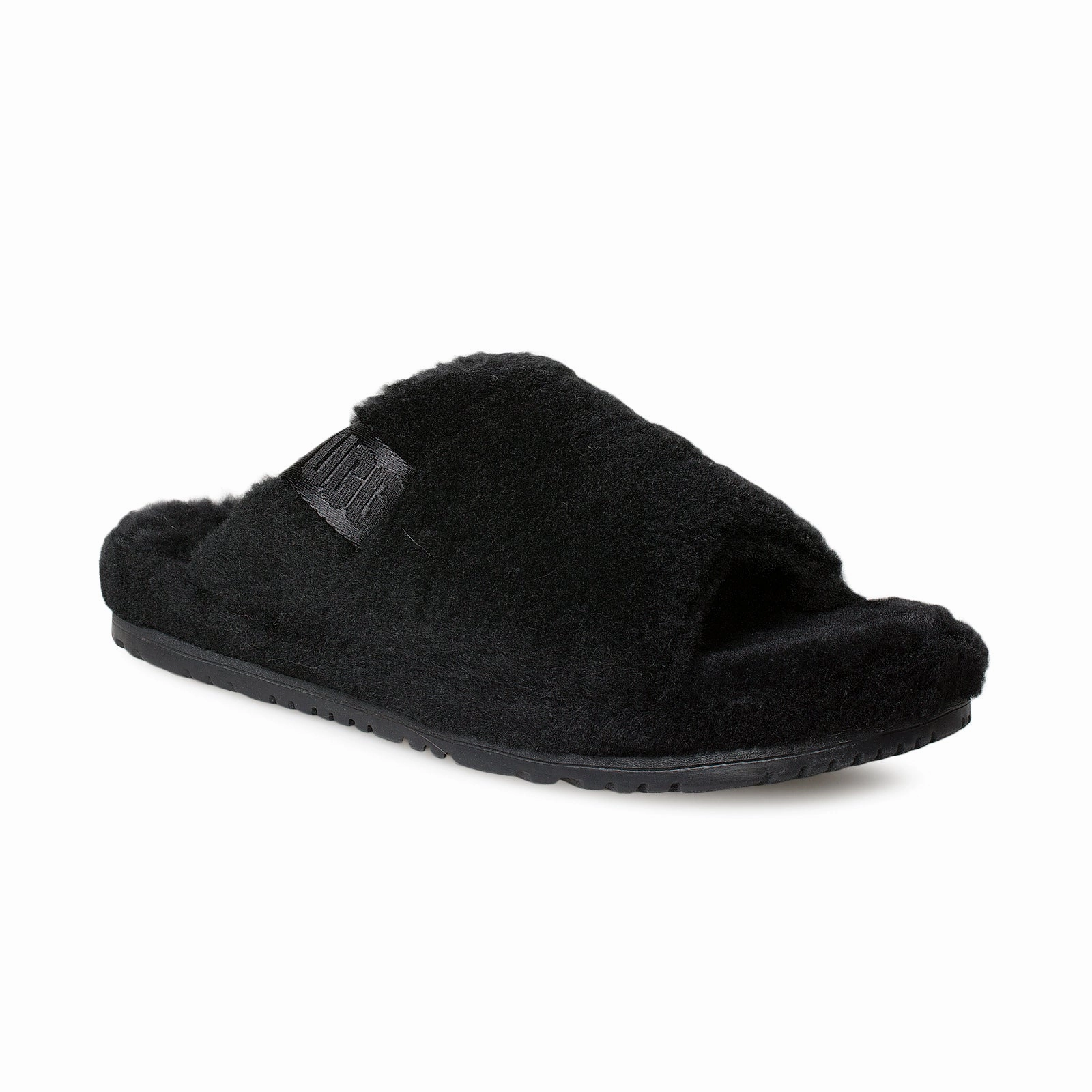 Dressy Slippers UGG Fluff You Black TNL Black Slippers - Men's