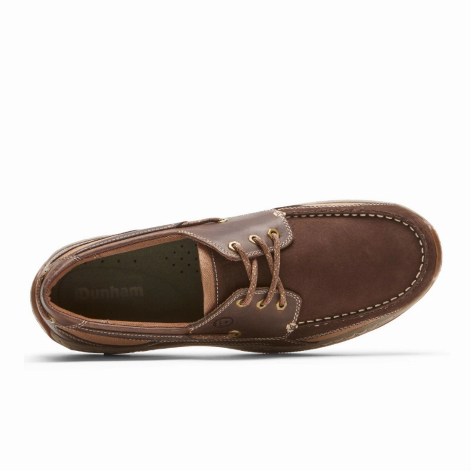 Loafer Shoes Casual Dunham Waterford Captain Boat Shoe (Men) - Java Nubuck