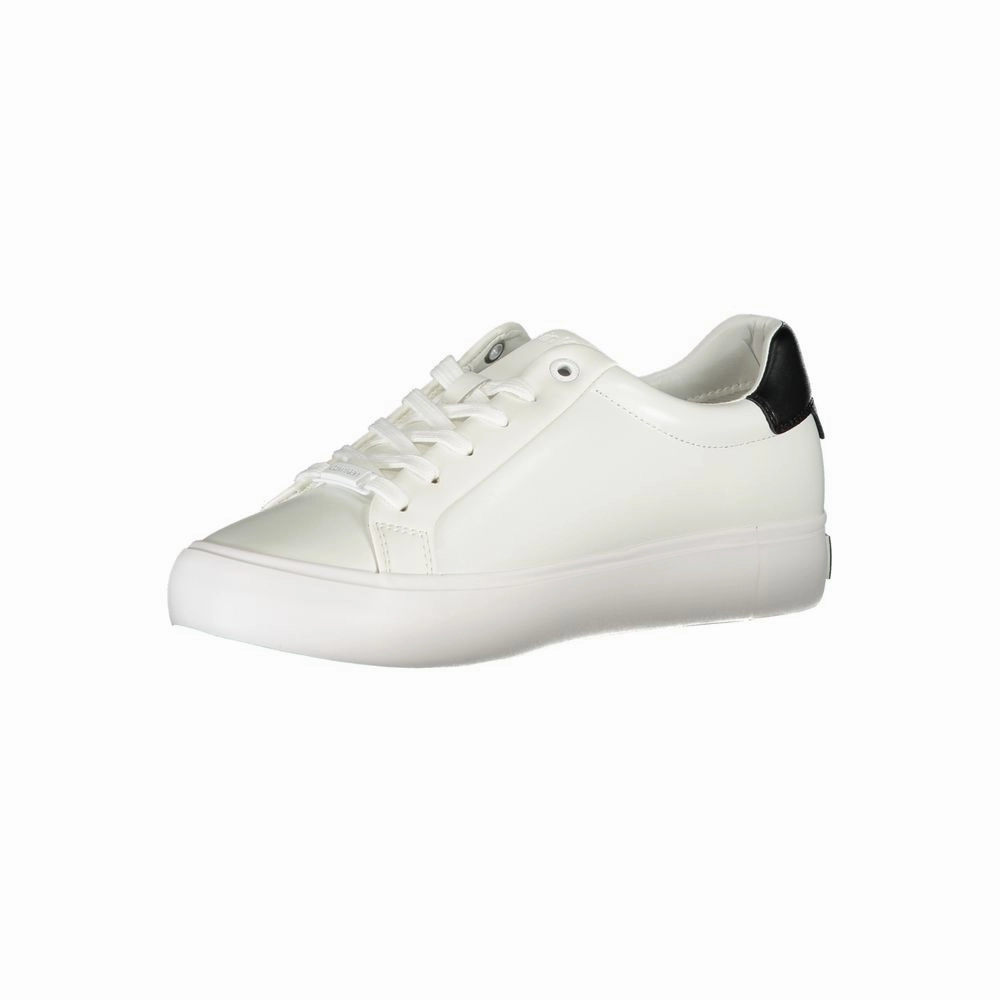 Calvin Klein White Polyester Sneaker Multi Colored Sneakers