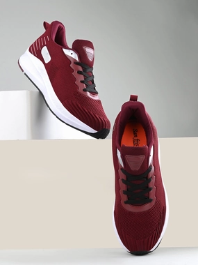 Casual Infant Brand Cloud Maroon Casual Sneakers