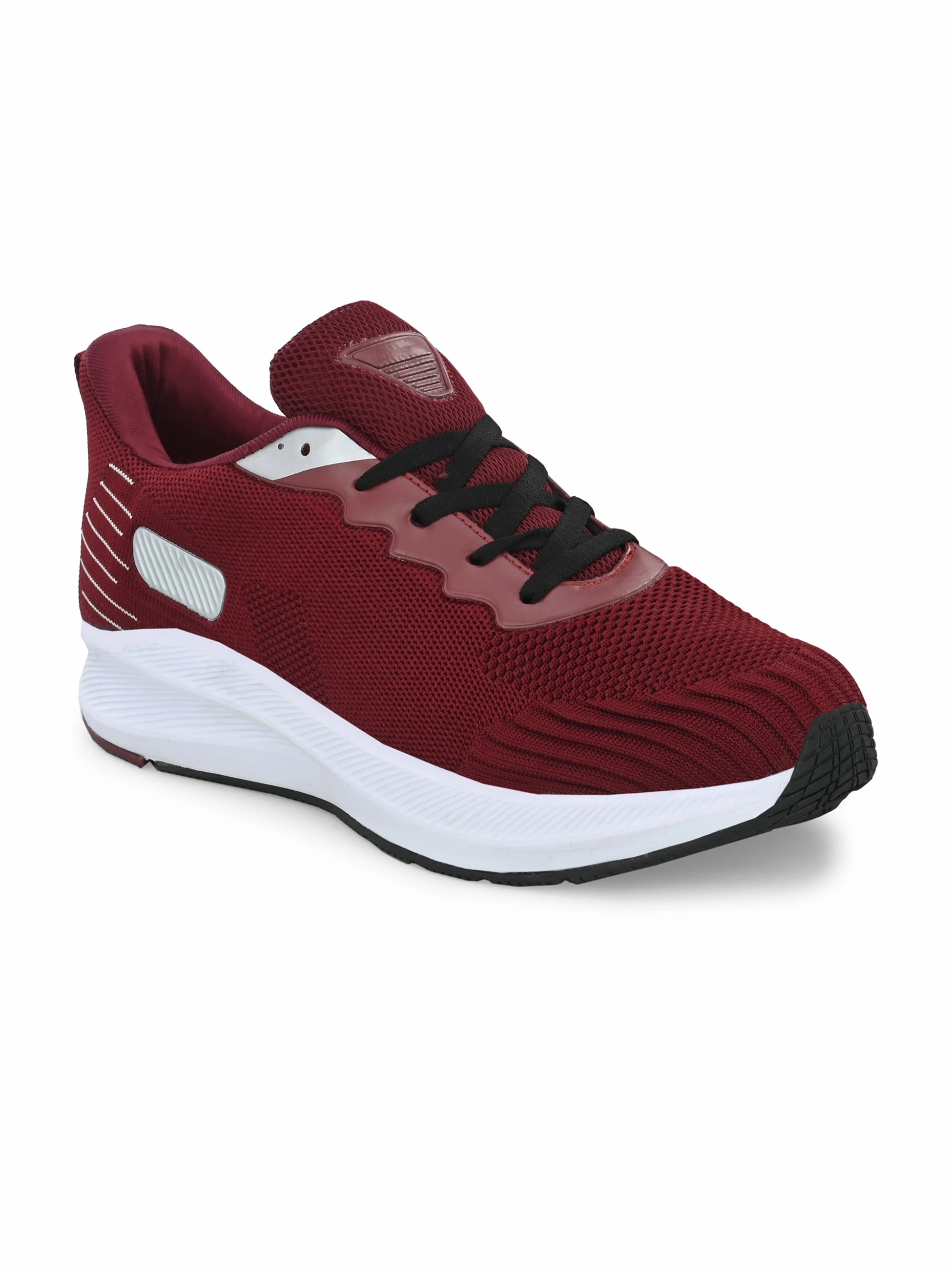 8053 Arc Crazy Horse Leather Platform Casual Shoes Size Cloud Maroon Casual Sneakers