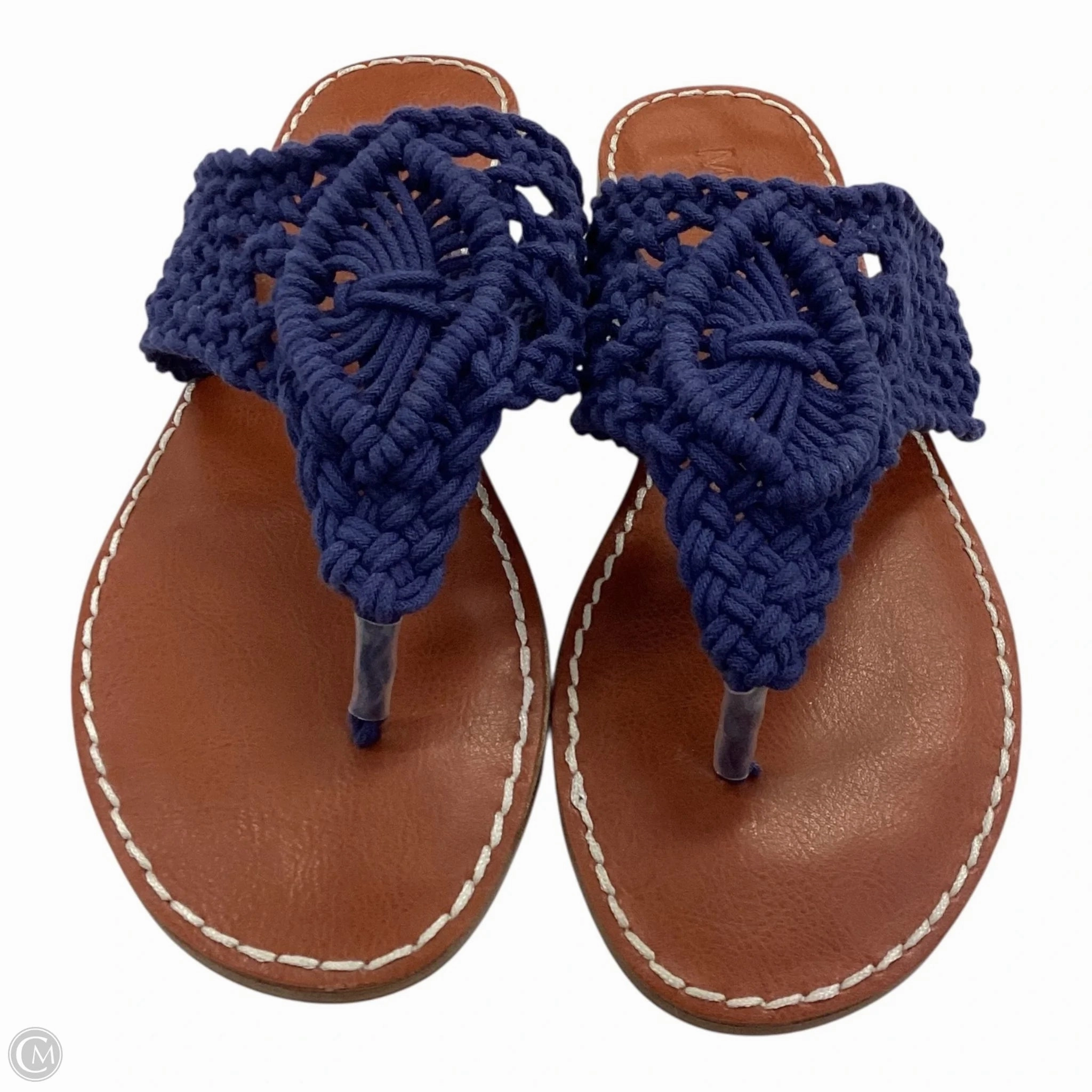Sandals Flip Flops By Mia In Navy, Size: 8.5 Ikea Flip Flops