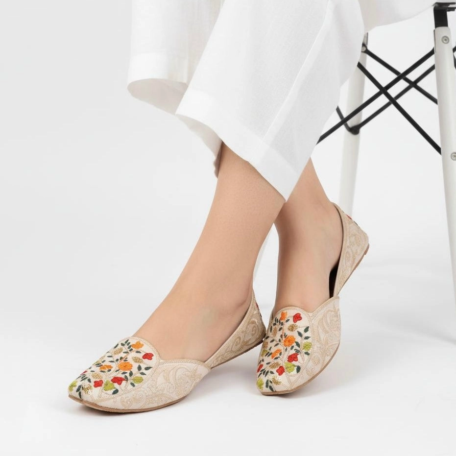 M0604 khussa-R34-3 Designer Shoes For Flat Feet