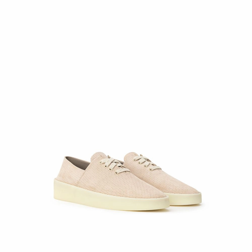 Fear Of God Beige Leather Low Top Sneakers Tim Duncan Sneakers