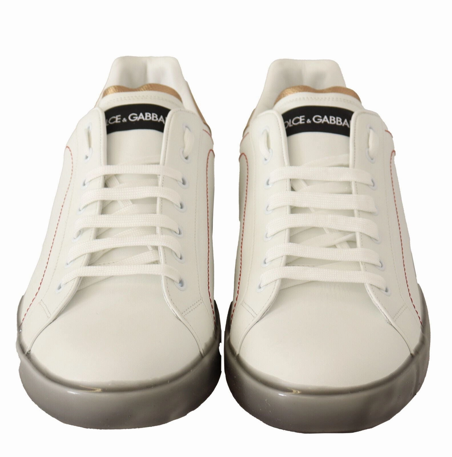 Autumn Casual Shoes White Gold Leather Low Top Sneakers Casual Shoes