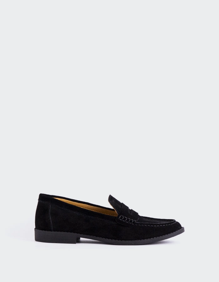 Prewitt Loafers Lettine Black Suede