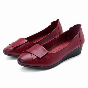 Women Comfortable Soft Leather Flats Loafers Dress And Loafers