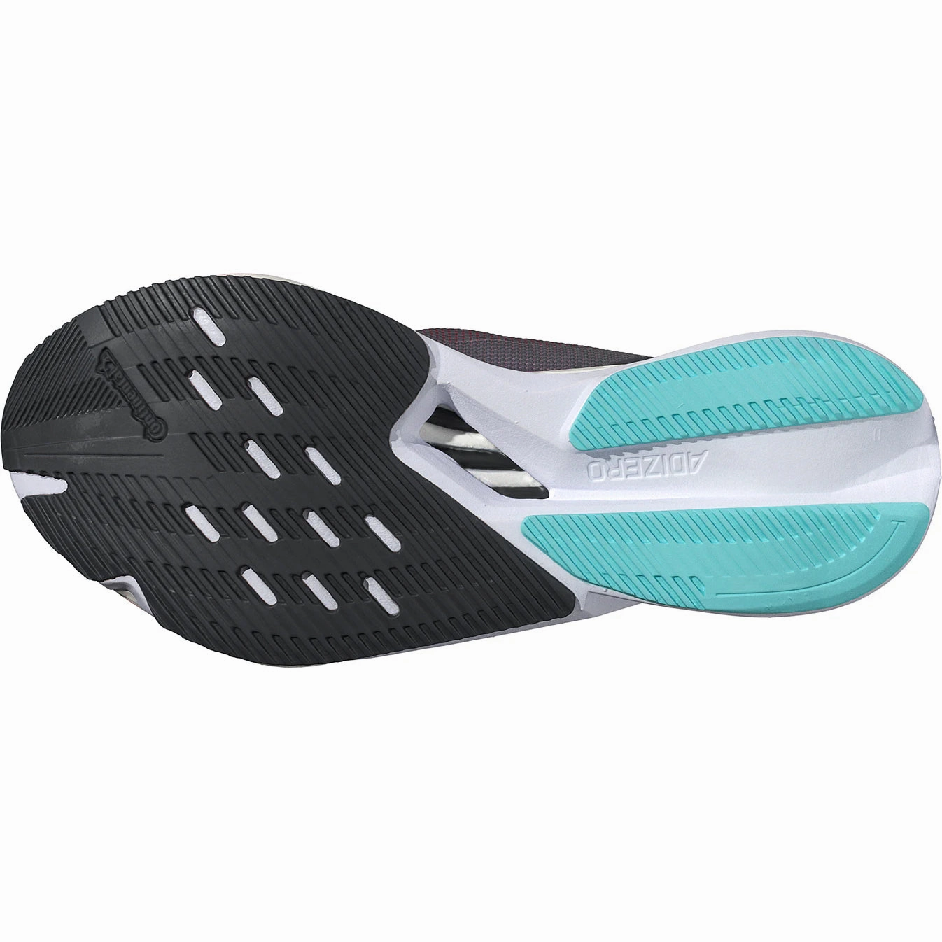 First Adidas Shoes Women's Adizero Boston 12 Grey Five / Crystal Jade / Lucid Pink