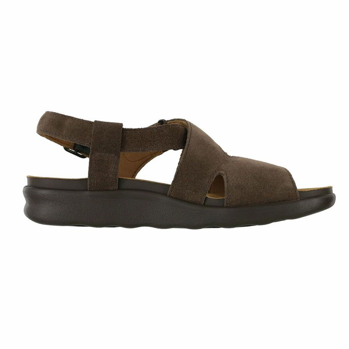 Women's Huggy Cross Strap Sandal Teddy