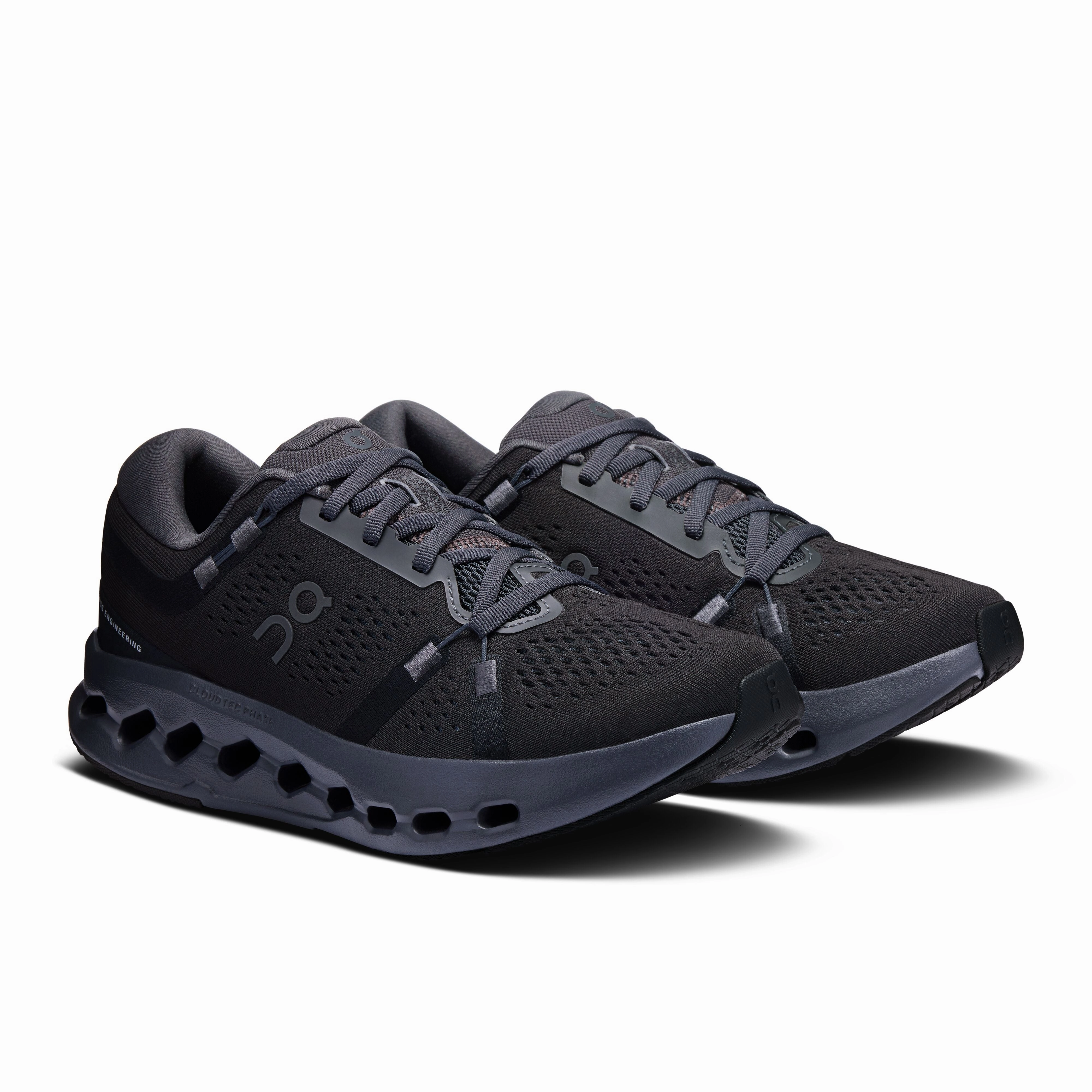 Women's On Cloudsurfer 2 Running Shoe in Black | Black Running Shoes On Cloud