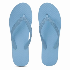 Flip Flops To Wear At Home Women's Sky Blue Rubber Based Flip Flops