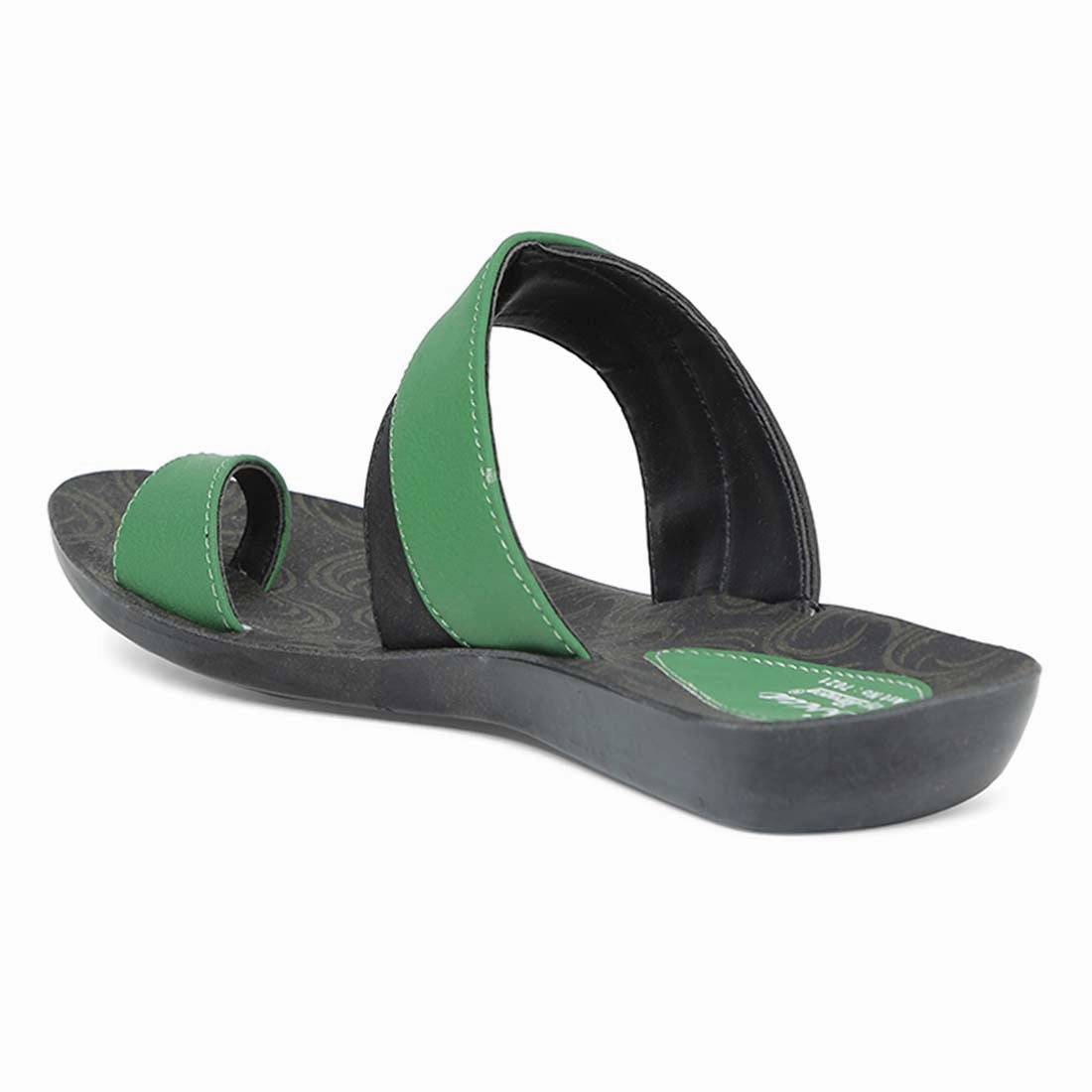Women's Solea Green Slippers Most Comfortable Flip Flops To Walk In