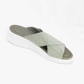 Flat Sole Soccer Shoes Womens Summer Platform Casual Crossover Flat Beach Slippers