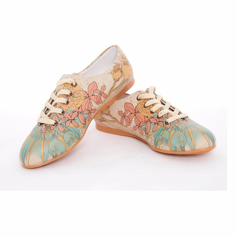 Flowers Ballerinas Shoes SLV062 Best Shoes For Flat Wide Feet