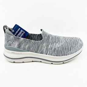 Striper Ii Casual Shoe Skechers Go Walk Stretch Fit Gray Womens Casual Comfort Shoes