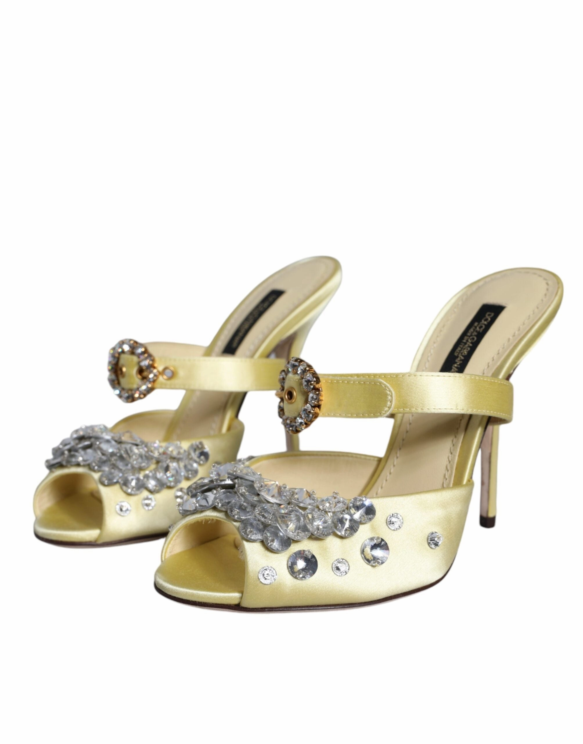 Yellow Mary Janes Satin Crystal Sandals Shoes Teva Sandals Sale