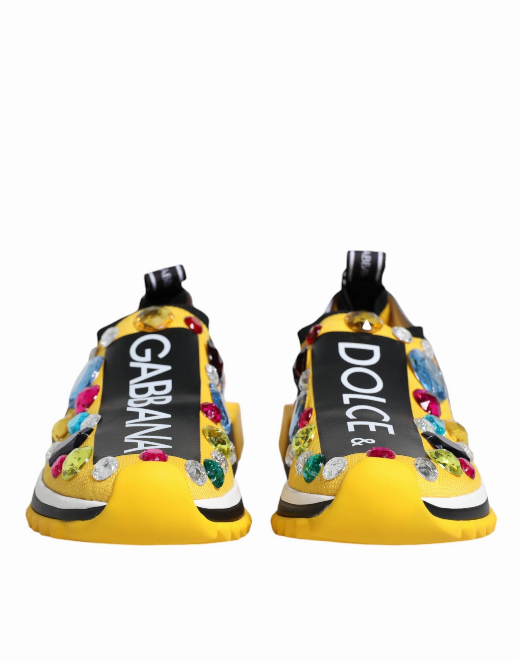 Best Sneakers Overpronation Yellow Sorrento Crystals Low Top Sneakers Shoes