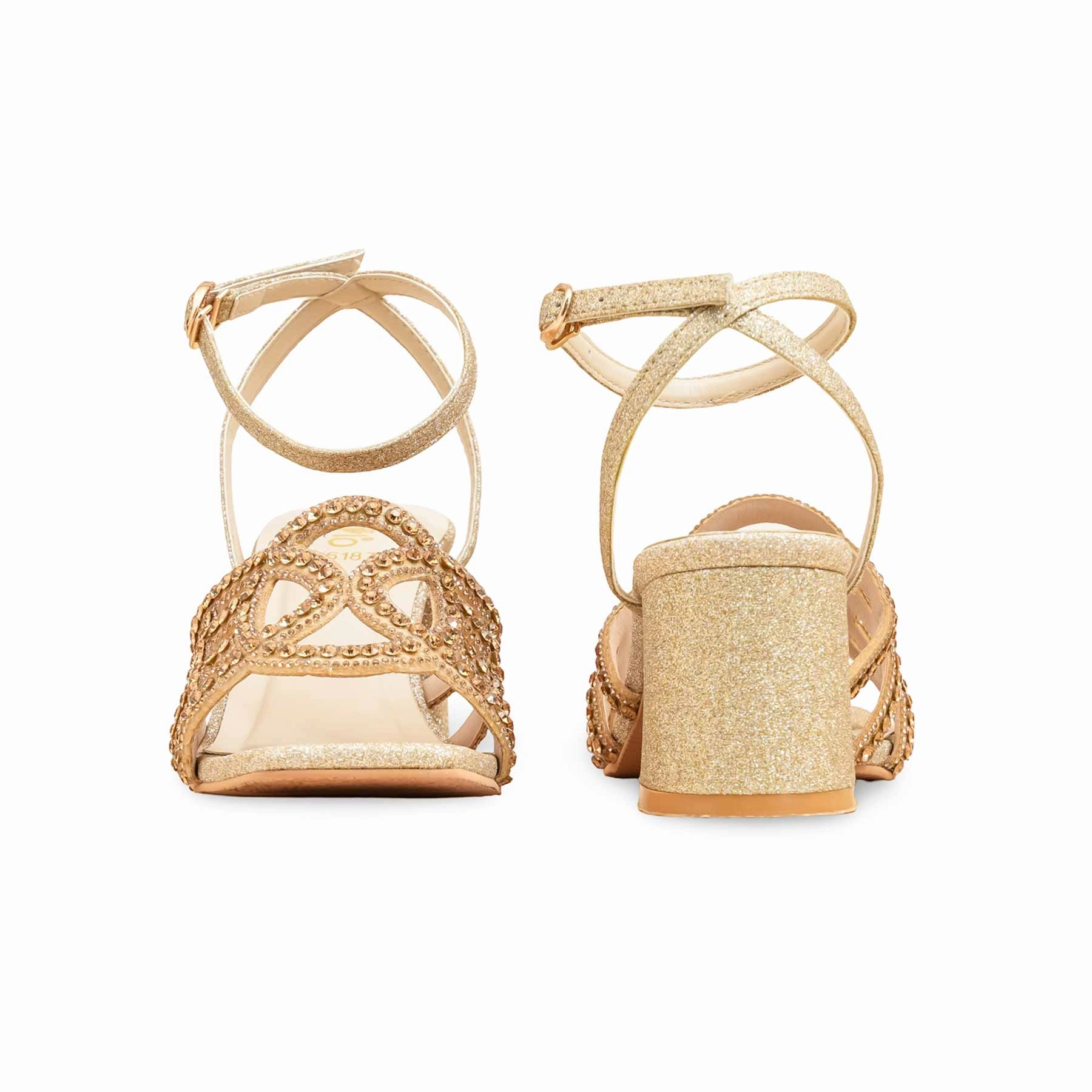 Golden Fancy Women Sandal FN6187 Sandals Ocho Rios
